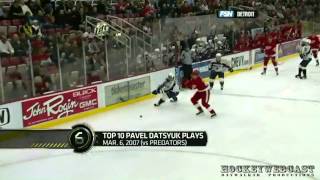 Павел Дацюк ТОР 10  Top 10 Pavel Datsyuk Goals [upl. by Jess]