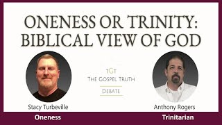 Anthony Rogers vs Stacy Turbeville Oneness or Trinity Debate [upl. by Tterej]