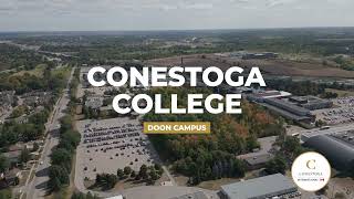 Conestoga College Doon Campus Breathtaking Drone Tour [upl. by Sundstrom551]