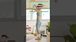 Top 3 Exercises To Shape Up Your Hips  Hip Workout  Hip Workout For Women At Home  shorts [upl. by Rozalie]