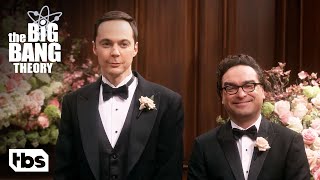 Sheldon and Amy Get Married Clip  The Big Bang Theory  TBS [upl. by Anide280]