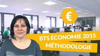 BTS Économie 2015  Méthodologie  digiSchool [upl. by Ridan]