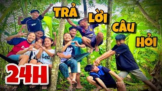 Anh Ba Phải  Thử Thách 24H Cắm Trại Đấu Giá ⛺  Trả Lời Câu Hỏi Lấy Đồ Ăn [upl. by Anert260]