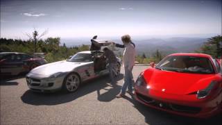 Top Gear USA Roadtrip  Jeremy talks through the SLS AMG [upl. by Egief27]