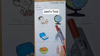 Its Not Chicken Poop 💩 Marking Joels Test Teacher school ASMR quiz laugh shorts [upl. by Luy528]