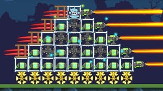 Bad Piggies  100 ELECTRIC ENGINE SILLY TANK LIGHTNING SPEED [upl. by Hadrian728]