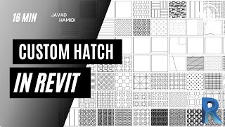 Custom Hatch in RevitPyRevit Tutorial [upl. by Rutger]