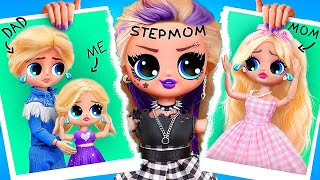 Who Is the Best Mom  Brutal or Cute Barbie 31 LOL OMG DIYs [upl. by Ardnohsed]