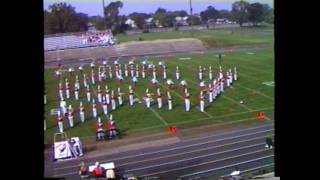 Frankton Marching Eagles  ISSMA District Part 2 Performance 1989 [upl. by Islehc]