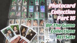 Photocard BLACKPINK Photocard Collection Part 16 BP The Game 01  06  Christmas  Valentines [upl. by Soirtimid]