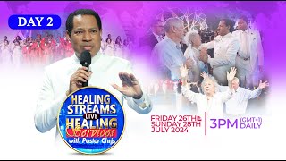 HEALING STREAMS LIVE HEALING SERVICES WITH PASTOR CHRIS  DAY 2  JULY 27 2024 [upl. by Salisbury]