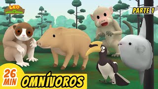 Omnívoros Episodio Compilación Parte 13 Español  Leo El Explorador  Animación  Familia [upl. by Felecia]