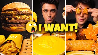 ASMR EATING BURGERS FROM MCDONALDS  EXTRA CHEESE  MUKBANG COMPILATION [upl. by Trebornhoj]