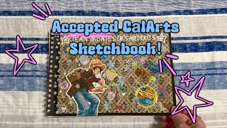 Accepted CalArts Sketchbook ☆ [upl. by Susan]