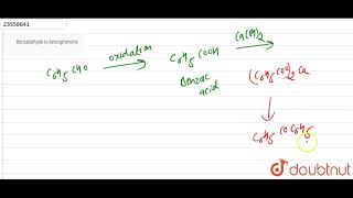 Benzaldehyde to benzophenone [upl. by Valaria]