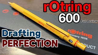 rOtring 600 “Drafting PERFECTION” FULL REVIEW [upl. by Othello]