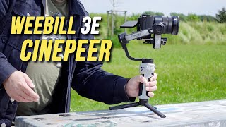 Zhiyun Weebill Cinepeer 3E Gimbal Review So gut ist der unter 300 Euro Gimbal im Test [upl. by Sifan]