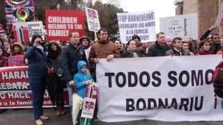 Stop Barnevernet Madrid 10 01 2016 [upl. by Penelope]