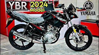 New Yamaha YBR 125 Black 2024 Model  Complete Review amp Latest Price [upl. by Eugirne]