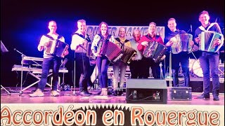 Accordéon en Rouergue la brochette 2024 “ Fleur de Paris “ “les fiancés d’Auvergne “ [upl. by Meehsar]