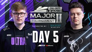 Call Of Duty League 2021 Season  Stage II Major Tournament  Day 5 [upl. by Orvan]