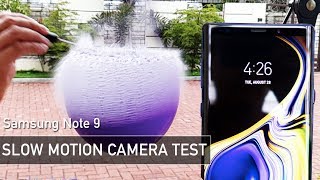 Samsung Galaxy Note 9 Slow Motion Camera Test  Zeibiz [upl. by Berkin901]