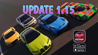 Apex Racing Update 115 Leaks New cars confirmed [upl. by Ingeborg]