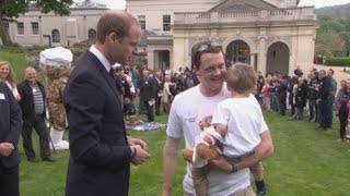 Prince William and Prince Harry open Help for Heroes Recovery Centre in Wiltshire [upl. by Serilda]