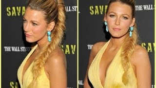 HAIR TUTORIAL Treccia a spiga Blake Lively [upl. by Petronille]