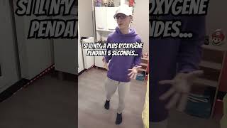 Plus doxygène pendant 5 secondes  react foryou viralreels viralvideos humour [upl. by Keraj765]