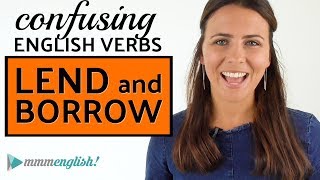 Confusing English Verbs  LEND amp BORROW [upl. by Aniral682]