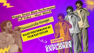 Vaahesan Strikes🔥 Ponnusiricha Kanaga  Team Rap Ceylon live Performance🔥RapCeylon trendingrapper [upl. by Ellis]