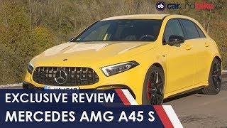 MercedesAMG A45 S 2020  Exclusive Review  Price  Features  Specifications  carandbike [upl. by Bergess]