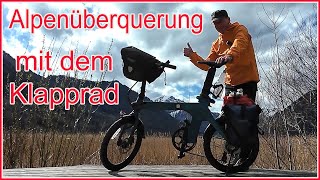 Alpenüberquerung mit KlappEBike [upl. by Aushoj438]