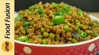 Matar Qeema Recipe By Food Fusion [upl. by Yaeger]