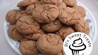 Gingersnap Cookies Dis Sweet Treats [upl. by Merwyn]