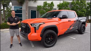 Is the 2023 Toyota Tundra TRD PRO a BETTER truck than a Ford Raptor [upl. by Flanagan558]