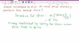 Business maths    Stocks  Shares and Debutures  solving problems   48 [upl. by Eidua]