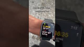 Faith walk to Consistency  Day 29 faithbasedcontentcreator applewatch [upl. by Atlee]