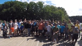 100 Anglers 5 lb Bass  Subscriber Fishing Tournament in the Northeast [upl. by Palocz]