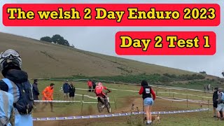 Welsh 2 Day Enduro 2023 Day 2 Test 1 endurolife [upl. by Atinet]