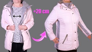 A simple sewing trick to upsize a coat without going to the tailor [upl. by Lull]