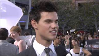 Taylor Lautner Interview  The Twilight Saga Eclipse [upl. by Adnawt900]