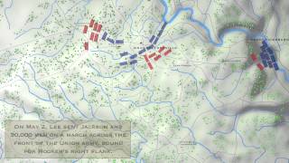 Chancellorsville Final Battle Map [upl. by Abbot]