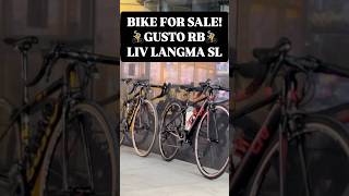 Bike For Sale GUSTO Road bike and Liv langma SL RFS naka indicate sa video cycling cyclist ofw [upl. by Sophia521]