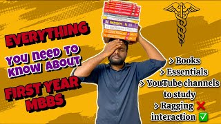 Dont buy first year MBBS books without watching this Everything about 1st yr MBBS  Sheelam Srujan [upl. by Onailil925]