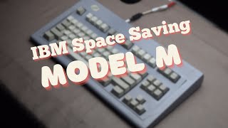 IBM Model M Space Saving  Sound from the past [upl. by Eseyt]