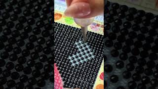 💎 Checkerboard Placement  part 2 🖤  quotStained Glass Easter Eggquot  Diamond Painting ✨ [upl. by Song384]