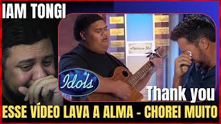 O REACT MAIS EMOCIONANTE QUE EU FIZ  IAM TONGI  VOCAL COACH REACTION [upl. by Eversole]