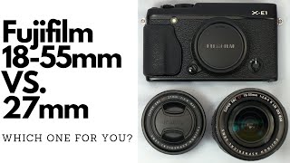 Stop Already Fujifilm 1855mm vs 27mm which is better Checking San Francisco out with both [upl. by Nasus]